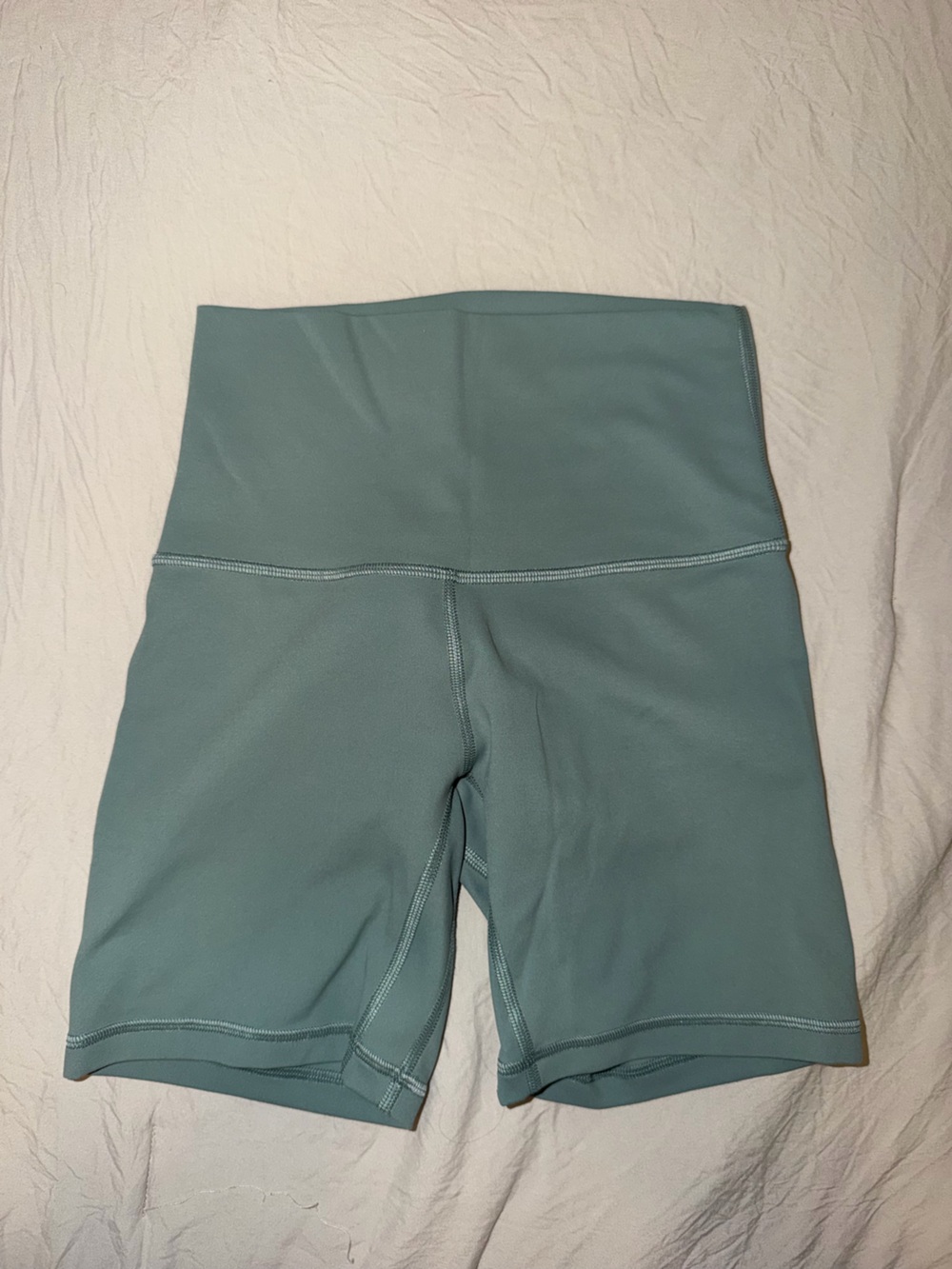 lululemon athletica  High-Waist Bike Shorts in Green